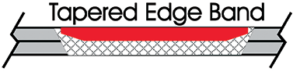 TOSS tapered edge band
